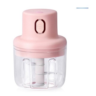 Máy Xay Mini Sạc Điện, Có Cổng Sạc Usb, Nhỏ Gọn Tiện Ích Dễ Sử Dụng, Xay Hành, Tỏi, Rau Củ.....Dung Tích 250ml