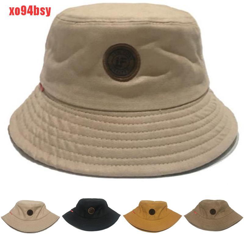 [xo94bsy]New Embroidery Letter Fashion Outdoor Leisure Fisherman Women Cap Men Bucket Hat