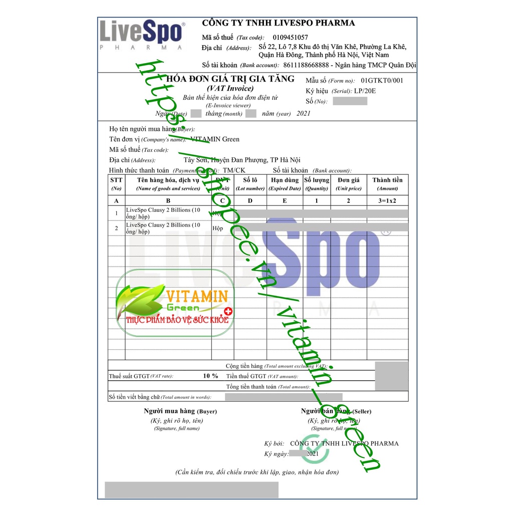 LiveSpo CLAUSY BÀO TỬ LỢI KHUẨN GIÚP GIẢM RỐI LOẠN TIÊU HÓA