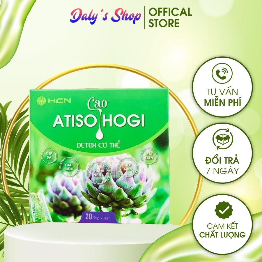 Cao Atiso Hogi dạng ống uống tiện lợi, giúp thanh lọc cơ thể, bổ gan tiêu hóa tốt - DT088