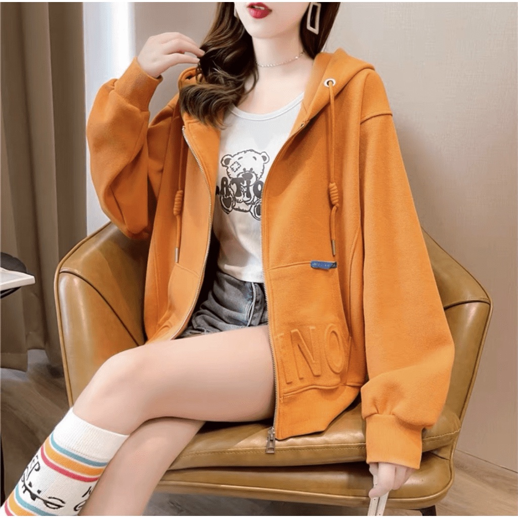 ÁO HOODIE NỮ TAY CÁNH DƠI BAO ĐẸP Y HÌNH