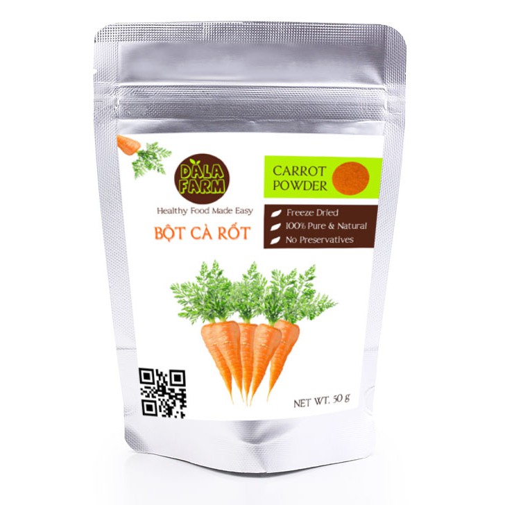 Bột Cà Rốt 50g