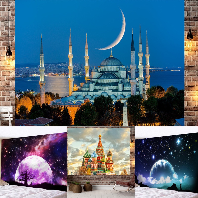 Tranh vải treo tường ❤️FREESHIP❤️ size lớn mẫu mới Decor phòng ngủ trang trí tường phòng khách 130x150cm