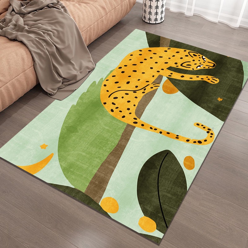 Lovely cartoon carpet home full of maiden heart bedroom room bedside carpet living room coffee table mat is dirt resista