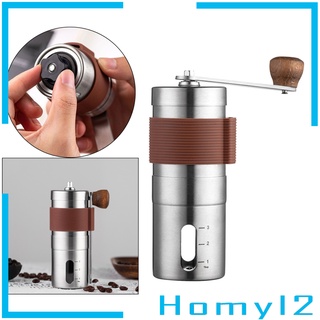 Manual Coffee Grinder Adjustable Setting for Espresso French Press Camping