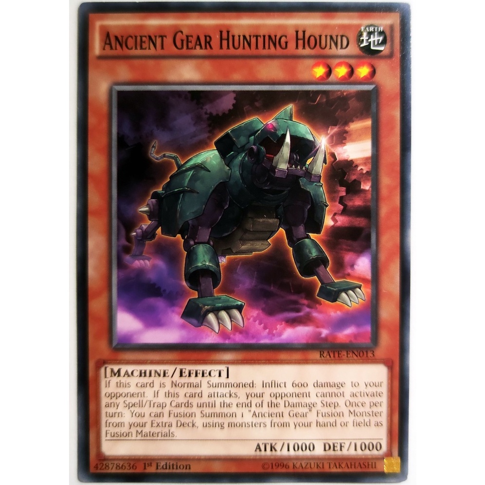 [Thẻ Yugioh] Ancient Gear Hunting Hound |EN| Common