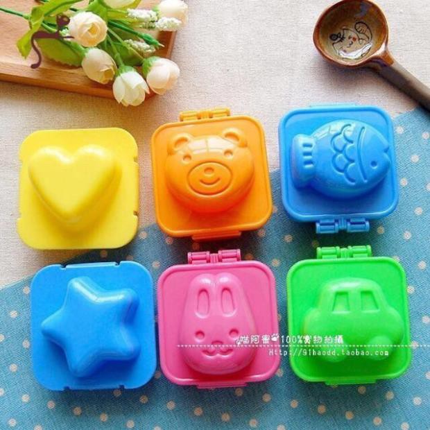[KHO SỈ] Sét 6 khuân cơm tạo hình cho bé