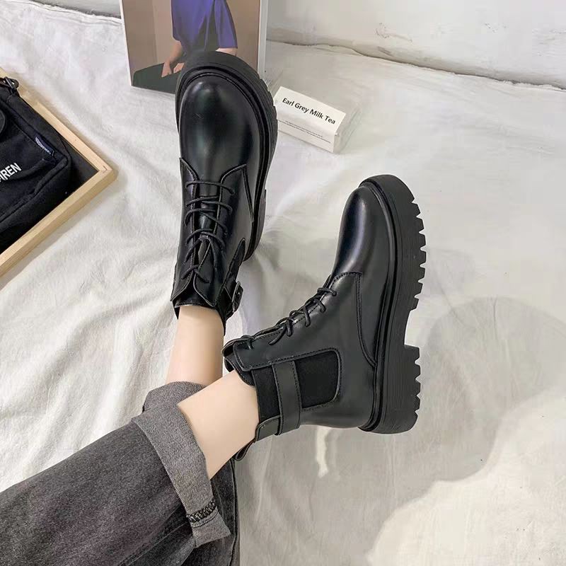 Order  boots cao cổ oxford phiên bản mới mùa thu đông năm nay, hàng quảng châu loại đẹp