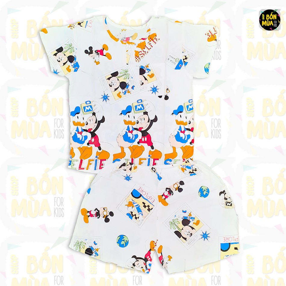 Bộ Lanh Cho Bé Trai 18-27kg 🥗🥗 Bộ Tôn Lanh Bé Trai  Loại 1 - Shop Bốn Mùa