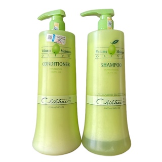 Dầu gội xả siêu mượt Chihtsai Olive 1000mlx2