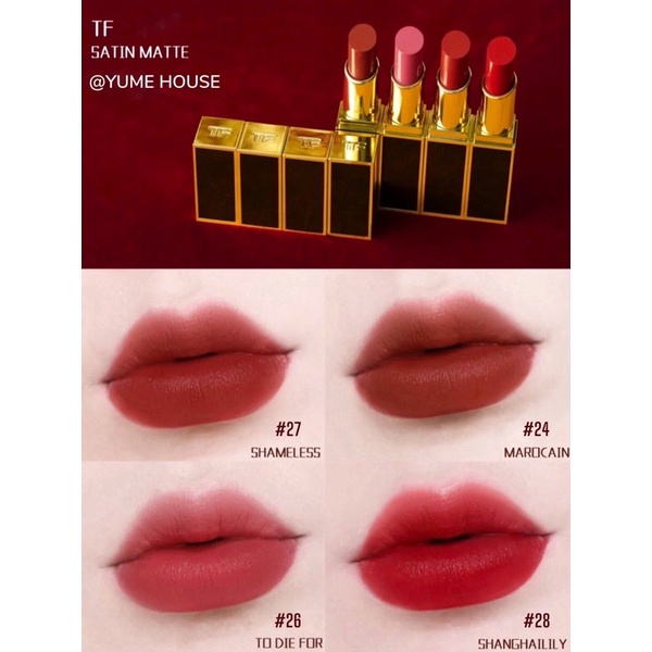 Son Tom Ford Lip Color Satin Matte