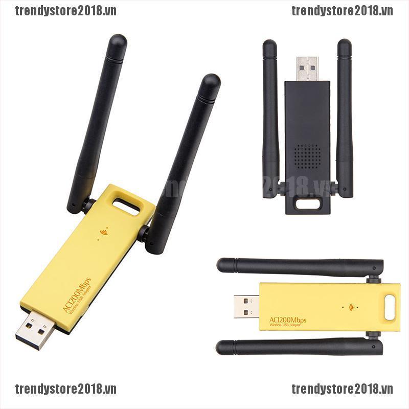 Usb Thu Sóng Wifi Không Dây 3.0 1200mbps 2.4g + 5ghz 802.11ac