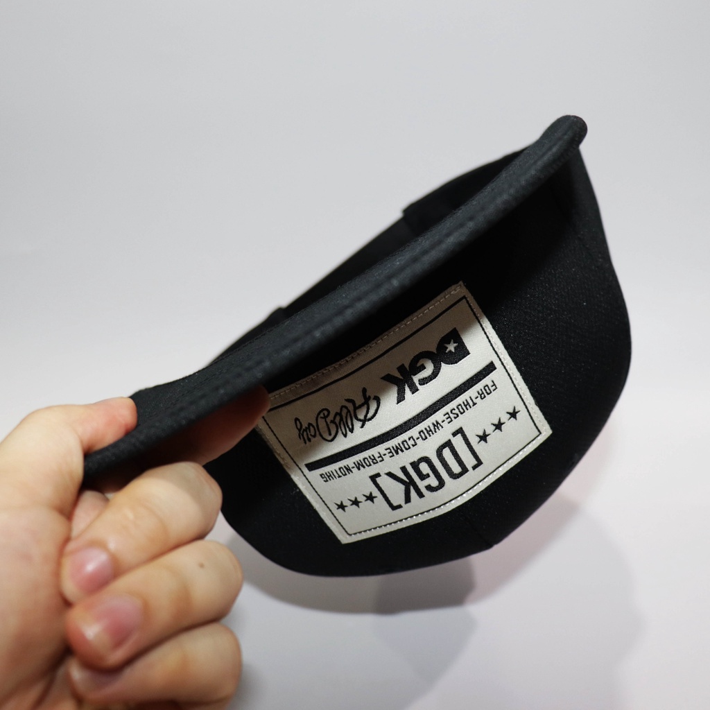 Mũ NHS Snapback Full Đen Soái Ca DGK001.