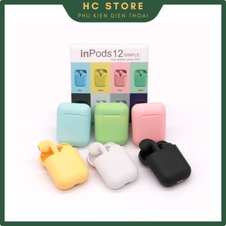 🎧 Tai nghe INPODS i12 TWS BLUETOOTH 5.0 Full Màu Hàn Quốc - Tai nghe  Bluetooth Cảm ứng Kèm Đốc Sạc