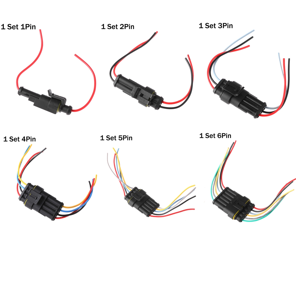 Đầu Nối Dây Điện Chống Nước 1 / 2 / 3 / 4 / 5 / 6p