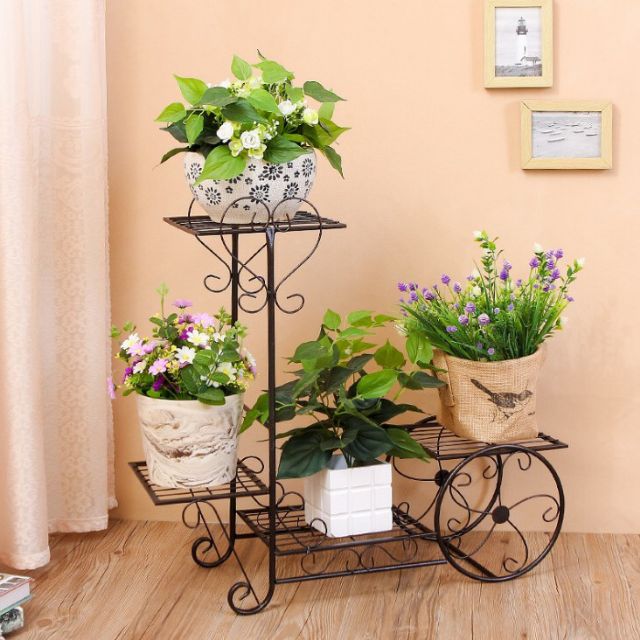 Kệ để chậu hoa 4 tầng