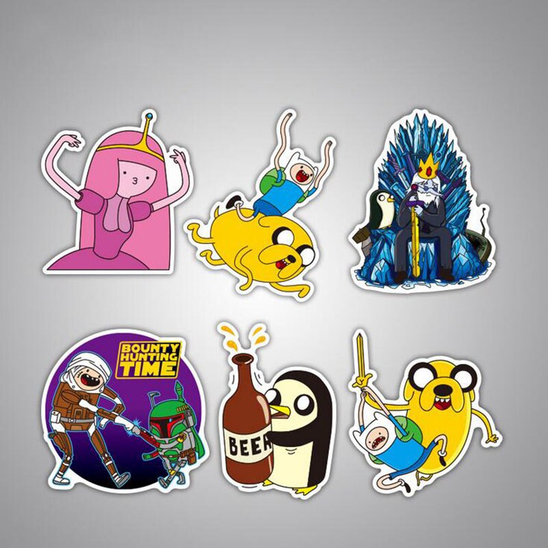 Set 29 Nhãn Dán Trang Trí Hình Nhân Vật Hoạt Hình
