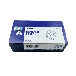 Kẹp Bướm Double A 25mm (12 Chiếc/ Hộp)