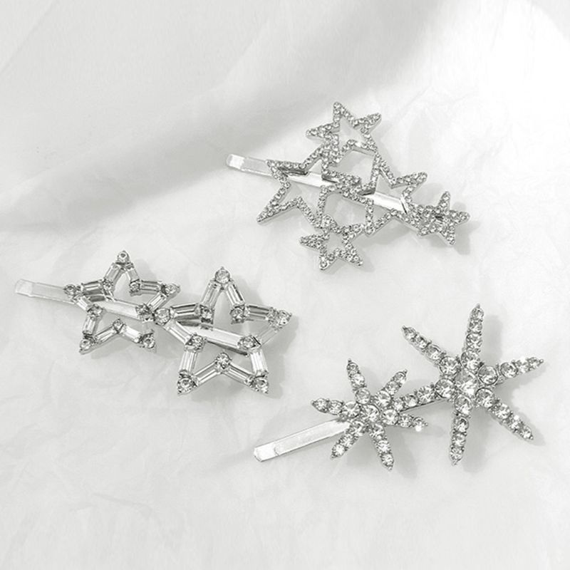 Youyo Ghim Cài Thẳng Bằng Bạc Ánh Kim Lấp Lánh Tối Giản Cho Nữ