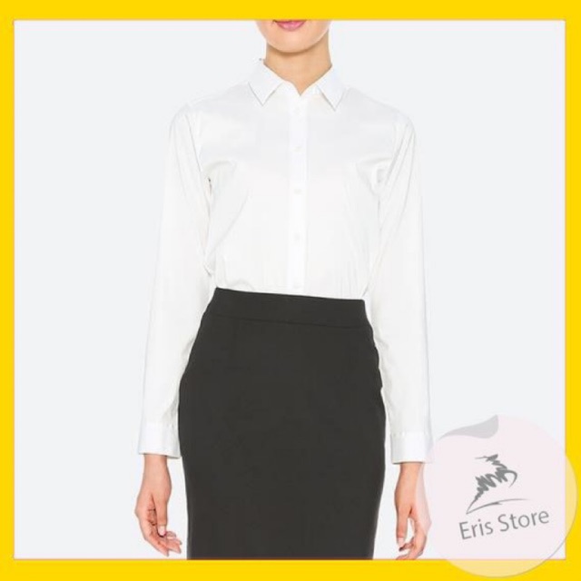 SƠ MI CAO CẤP- Áo sơ mi nữ trắng dài tay ERIS chất đẹp (ảnh thật) ER0033 | BigBuy360 - bigbuy360.vn
