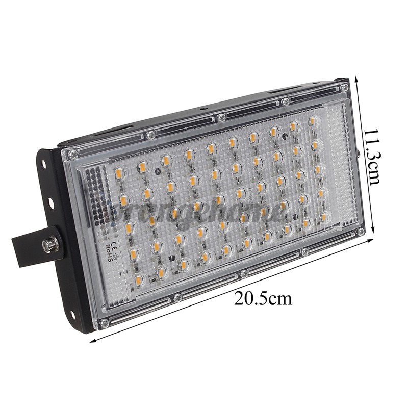 Đèn Led 50 Bóng 50w Dc 12v Ip65 Chống Nước Tiện Dụng