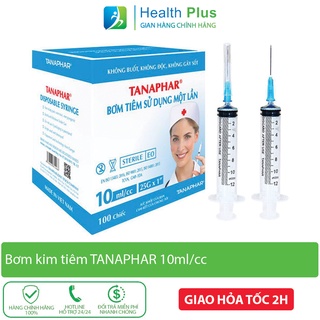 Kim tiêm y tế 1ml, 3ml, 5ml, 10ml TANAPHAR vô trùng, xi lanh dùng 1 lần chính hãng