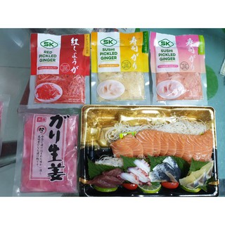 Gừng hồng Gari Sushi chua ngọt / GỪNG ĐỎ / GỪNG VÀNG / PICKLED GINGER