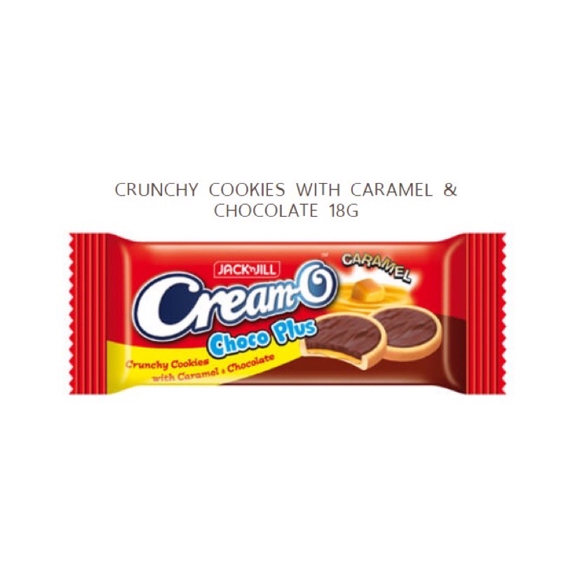 Bánh quy CREAM-O Thái Lan Choco Plus 24 gói 360g