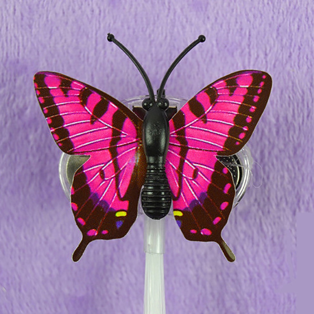 Kẹp tóc đèn LED hình bướm xinh xắn cho nữ