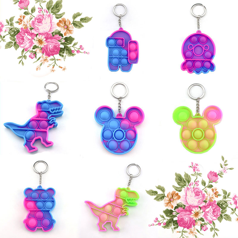 Móc Chìa Khóa Mềm Dẻo Giúp Giảm Căng Thẳng