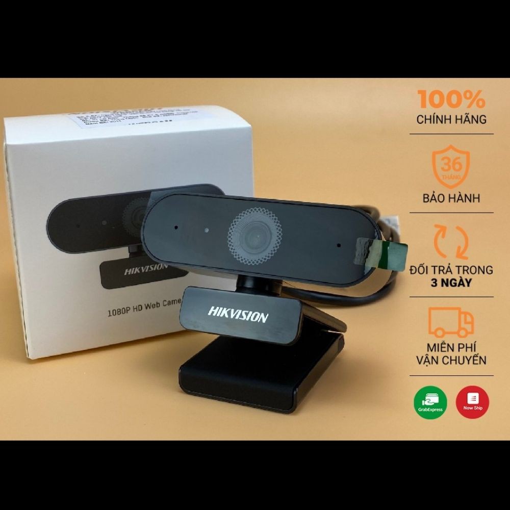 Webcam Máy Tính PC Hikvision DS-U12, DS-U02, Full HD (1920 × 1080) [ Bảo Hành 1 Năm ]