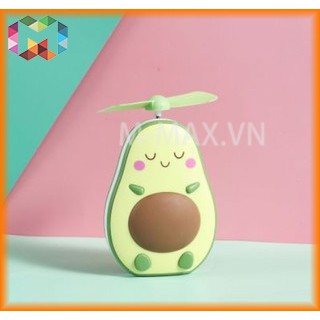 Quạt mini cầm tay hình quả bơ dễ thương tiện dụng | BigBuy360 - bigbuy360.vn