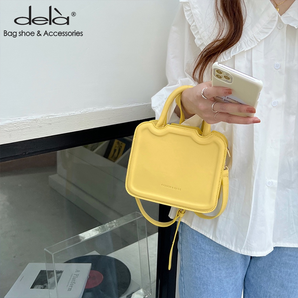Dela Túi Đeo Vai Hình Vuông Cỡ Nhỏ Kiểu Thời Trang Cho Nữ