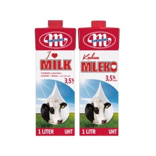 [Date Mới ] 1 Thùng sữa  Ba Lan 12 Lít - Mlekovita  - I Love Milk - nguyên kem Độ béo 3.5% - Date 10.2025