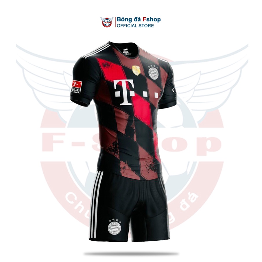 (Mẫu mới) Bộ quần áo bóng đá câu lạc bộ Bayern Munich - Áo bóng đá CLB giải Bundesliga - Bộ đồ bóng đá đẹp
