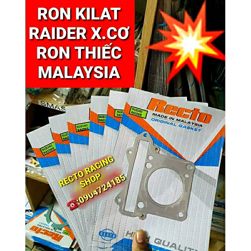 RON KILAT/QUY LAT RAIDER X.CƠ CHẤT LIỆU THIẾC TÁI SỬ DỤNG ĐƯỢC NHIỀU LẦN