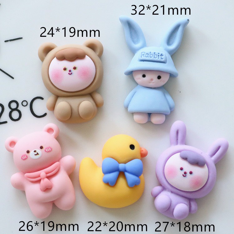 Sticker Gắn Dép Sục Hoạt Hình DIY Xinh Xắn Đáng Yêu