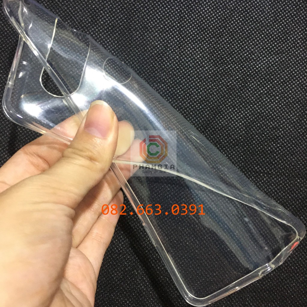 Ốp lưng LG V20 silicon dẻo trong dẻo đen trơn cao cấp