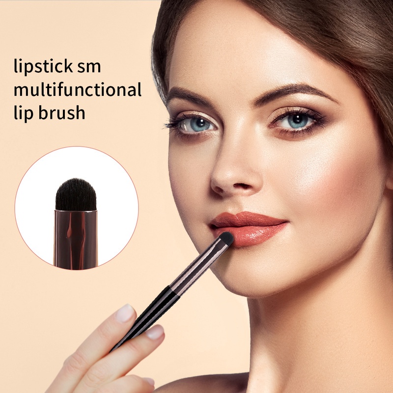 Cọ môi mềm cọ trang điểm đơn cọ trang điểm lip smudge brush