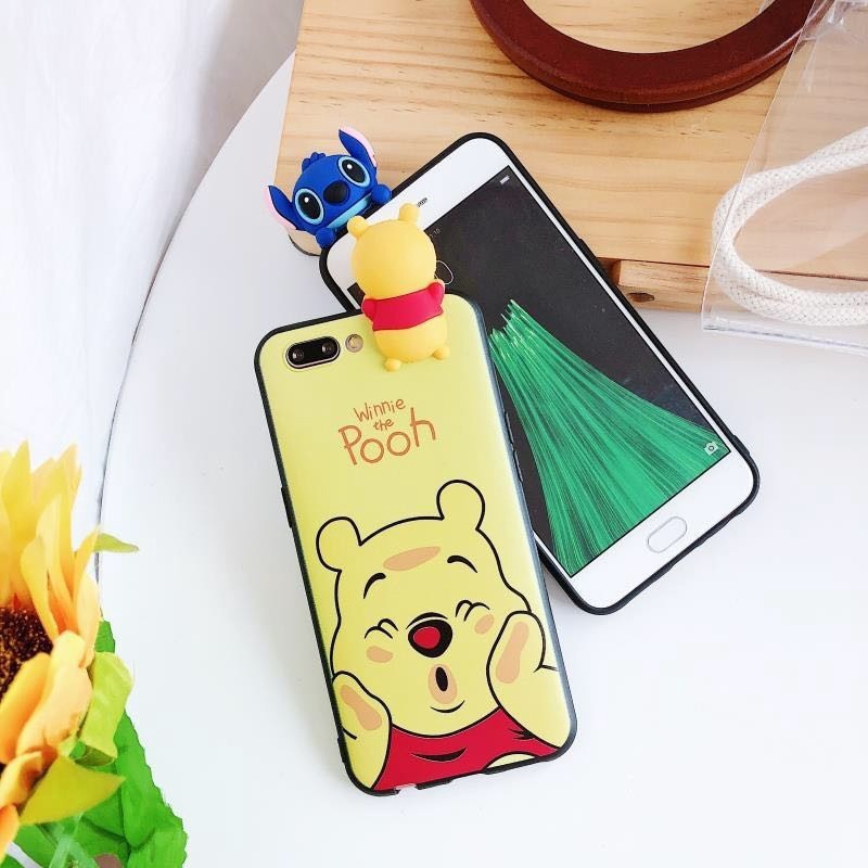 Ốp điện thoại kiểu dáng hoạt hình dễ thương đáng yêu cho OPPO A37 A39 A57 A83 F3 Plus F1S F5