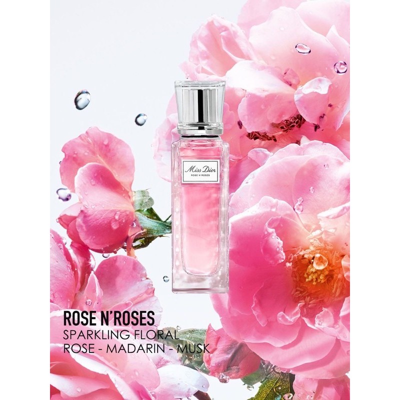 Nước hoa chính hãng - Miss Dior Rose N Rose 20ml dạng lăn - Hàng pháp