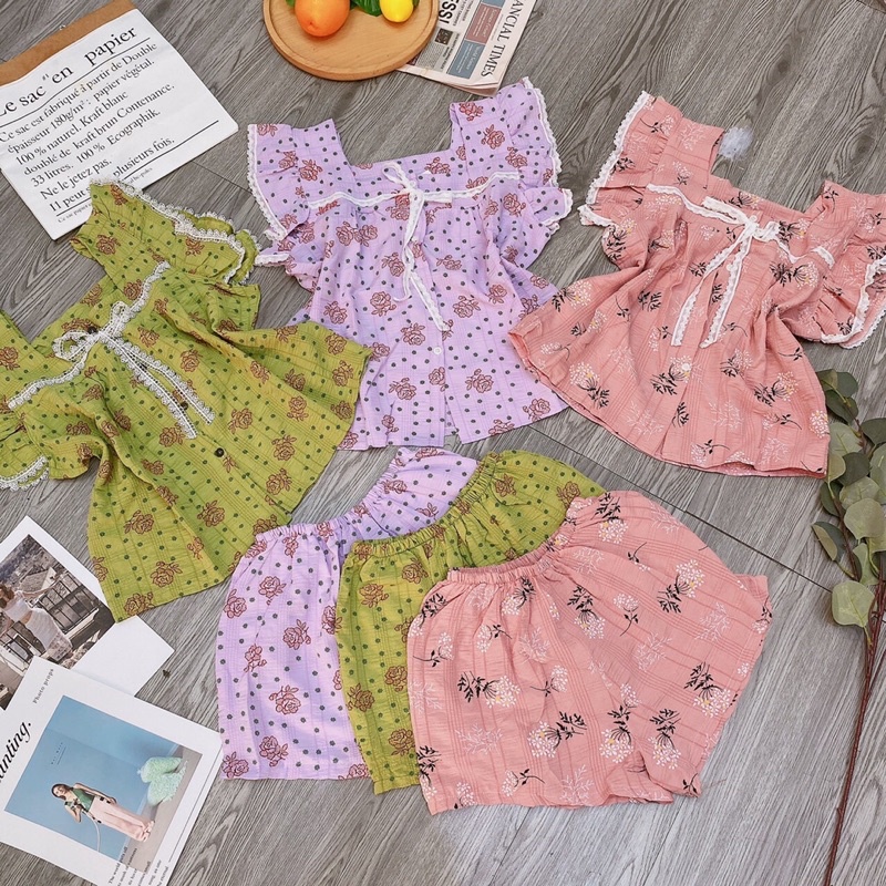 Bộ Đùi Tay Cánh Tiên Vải Xốp Mịn freesize 63kg | BigBuy360 - bigbuy360.vn