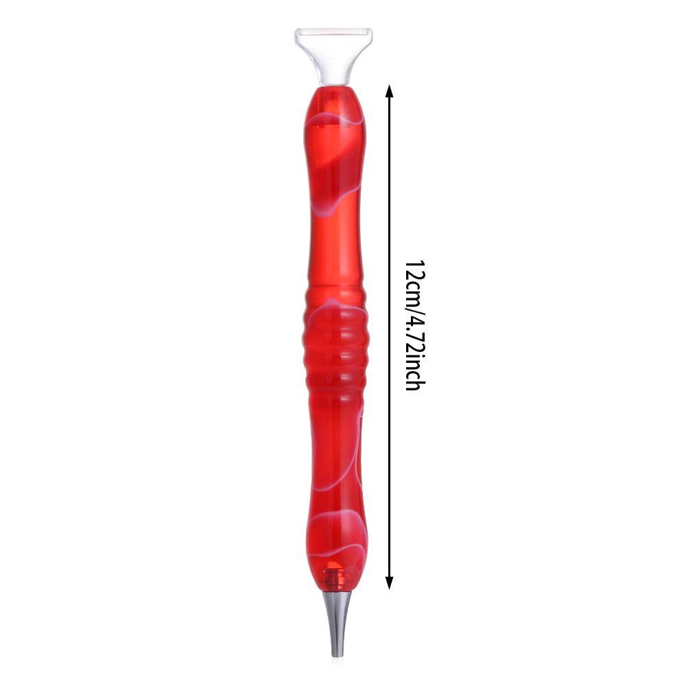 LANFY Bút Đính Kim Cương 5D Bằng Nhựa Resin Dùng Thêu Tranh Chữ Thập Diy