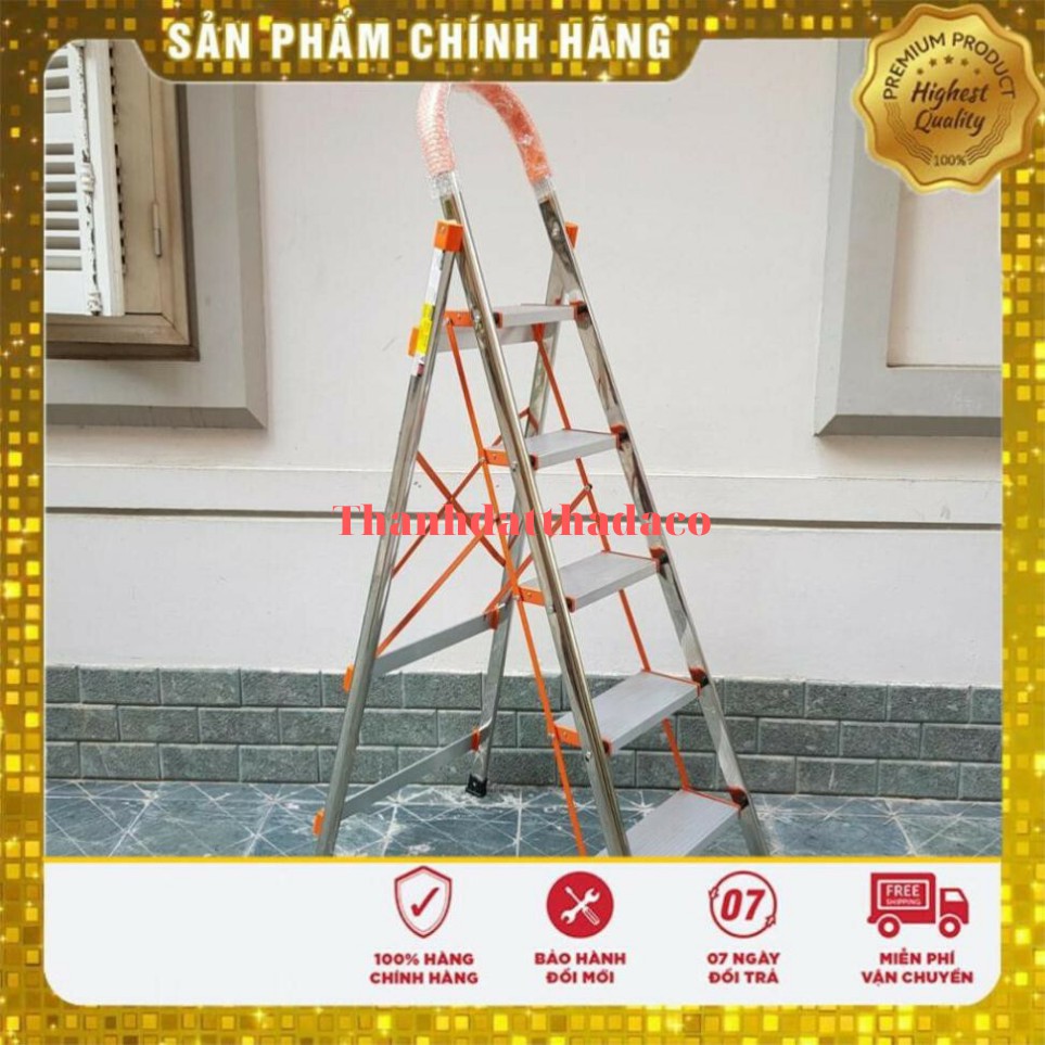 Thang ghế nhôm 3 bậc, 4 bậc, 5 bậc