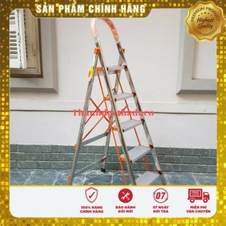 Thang 3 bậc, 4 bậc, 5 bậc theo ghế bằng nhôm
