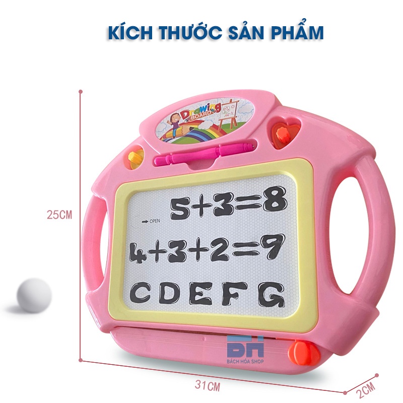 Bảng Vẽ Tự Xóa Thông Minh Giáo Dục Cho Bé Giúp Bé Tập Vẽ, Tập Viết Chữ