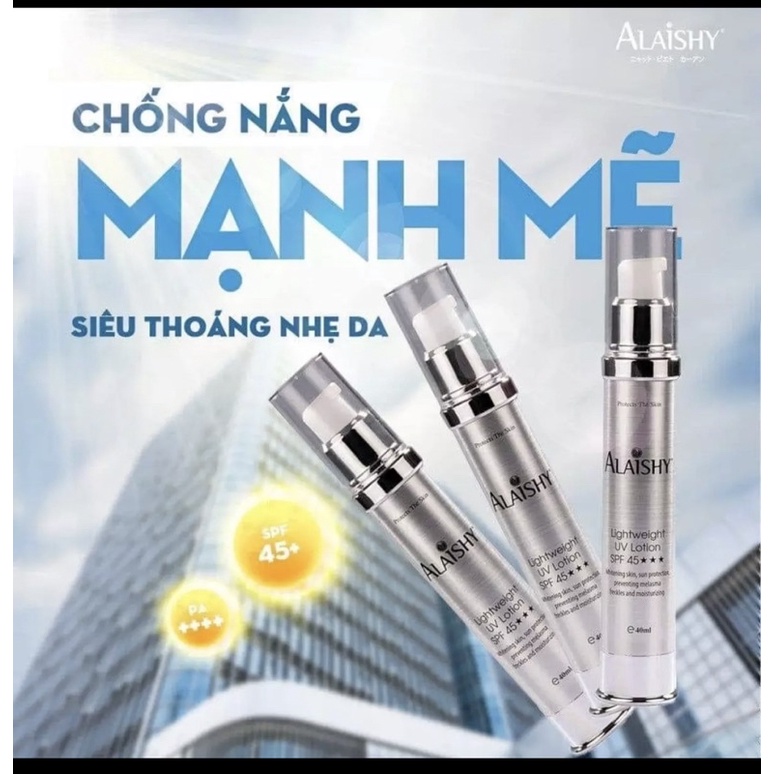 Kem chống nắng Vitamin C nâng tone Spf 45+ PA+++