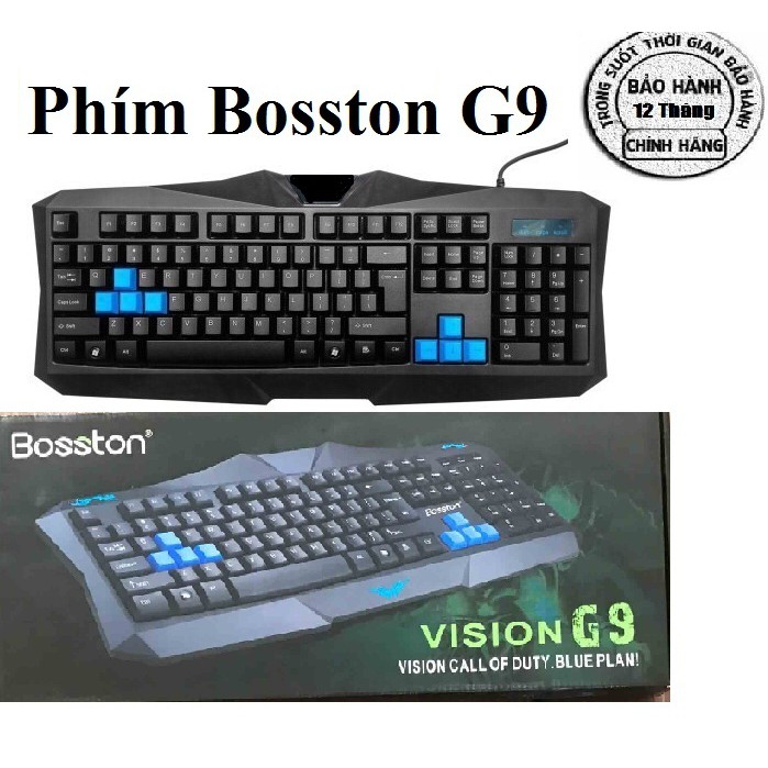 Bàn phím vision G9 USB - Hàng chính hãng BOSSTON