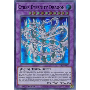 Thẻ bài Yugioh - TCG - Cyber Eternity Dragon (Blue) / LDS2-EN033'