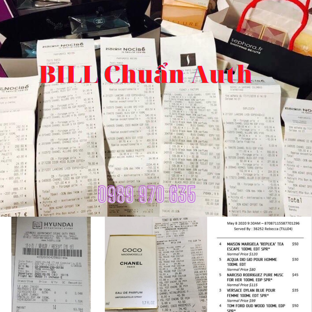 [ GIÁ HUỶ DIỆT ] Nước hoa Mini 2Ml nhiều mùi test chuẩn các hãng | Thế Giới Skin Care